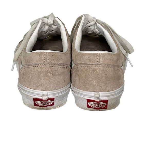 VANS Old Skool Pig Suede Shadow Grey & White 8.5 WMNS - Picture 6 of 8